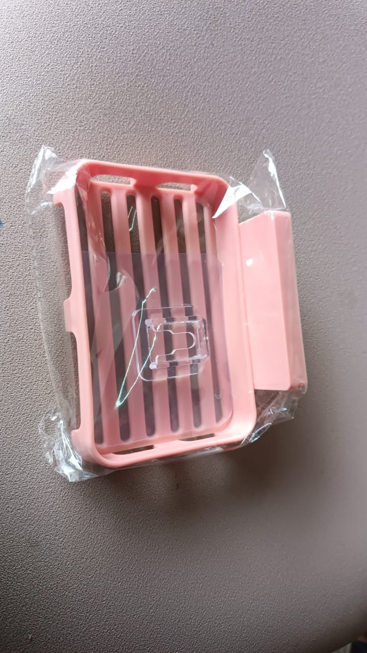 Self Adhesive Soap Dish Holder – Durable Wall Mounted Tray