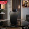 fd8de85f-b6cc-4f40-92a9-f4211ca15d59.jpg Necklace Display Stand – Premium Black Mannequin Bust 15x11 cm