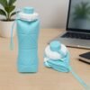 foldable-water-bottle-01.jpg 600ml Collapsible Silicone Water Bottle – Foldable & Leakproof