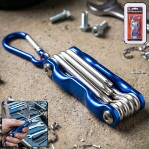 8-in-1 Portable Cycling Repair Tool Kit – Compact & Durable