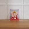 ganesh8.jpg Hand-Moving Small Ganesha Idol – Vibrant Red & Gold Decor