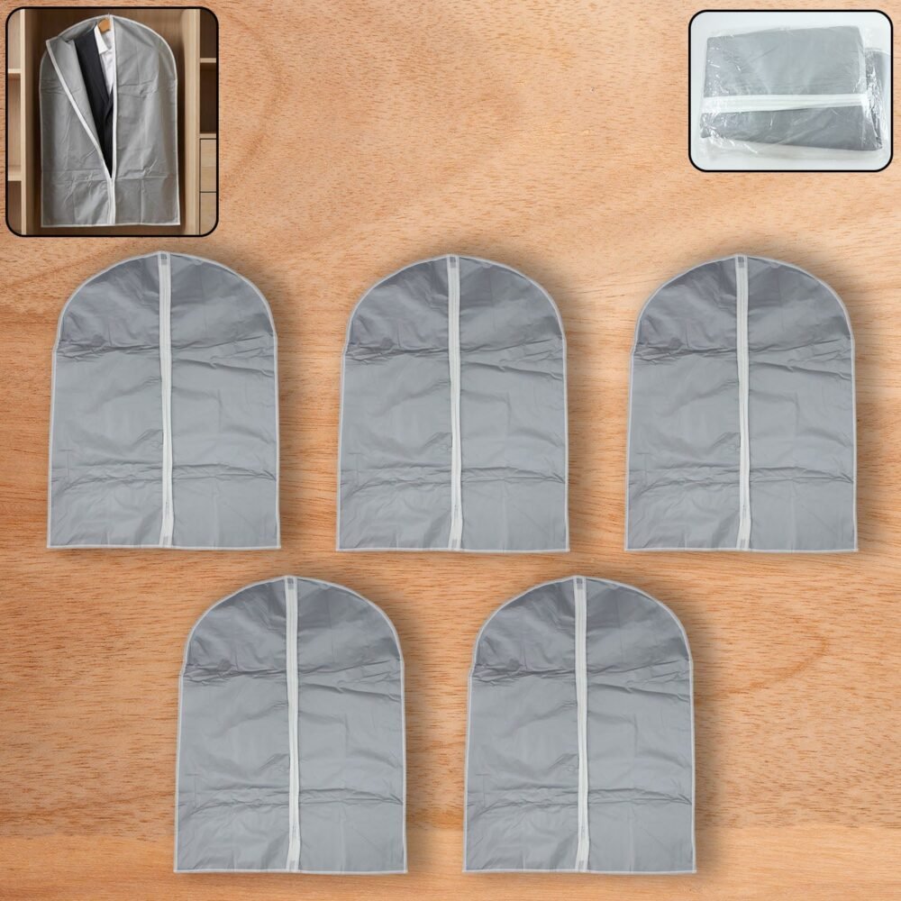 garmentcover-WOSKU-01.jpg Breathable Garment Cover Set – 5-Pack for Dust-Free Storage
