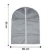 garmentcover-size.jpg Breathable Garment Cover Set – 5-Pack for Dust-Free Storage
