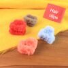Small Hair Claw Clips – Plush Non-Slip Hair Accessories Set