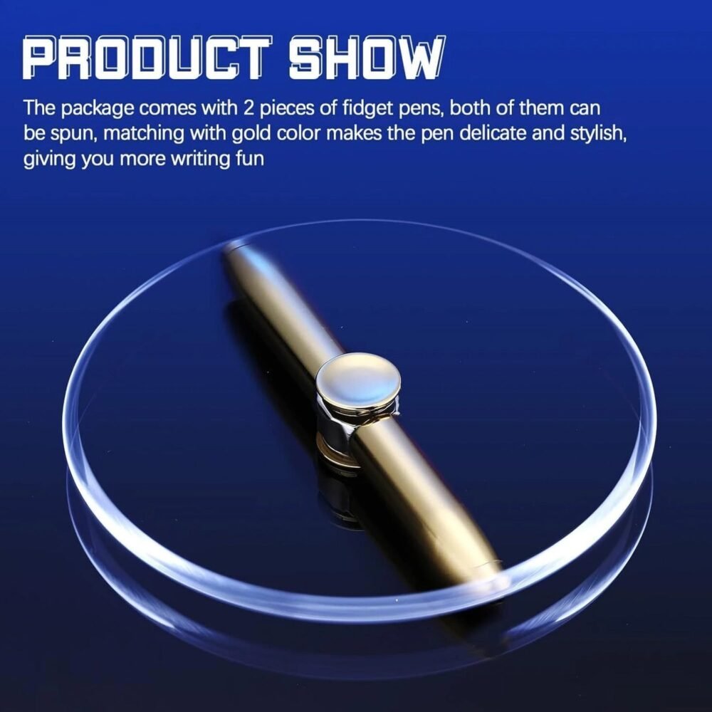 Multifunction Spinner Pen – Stress Relief & Writing with LED light