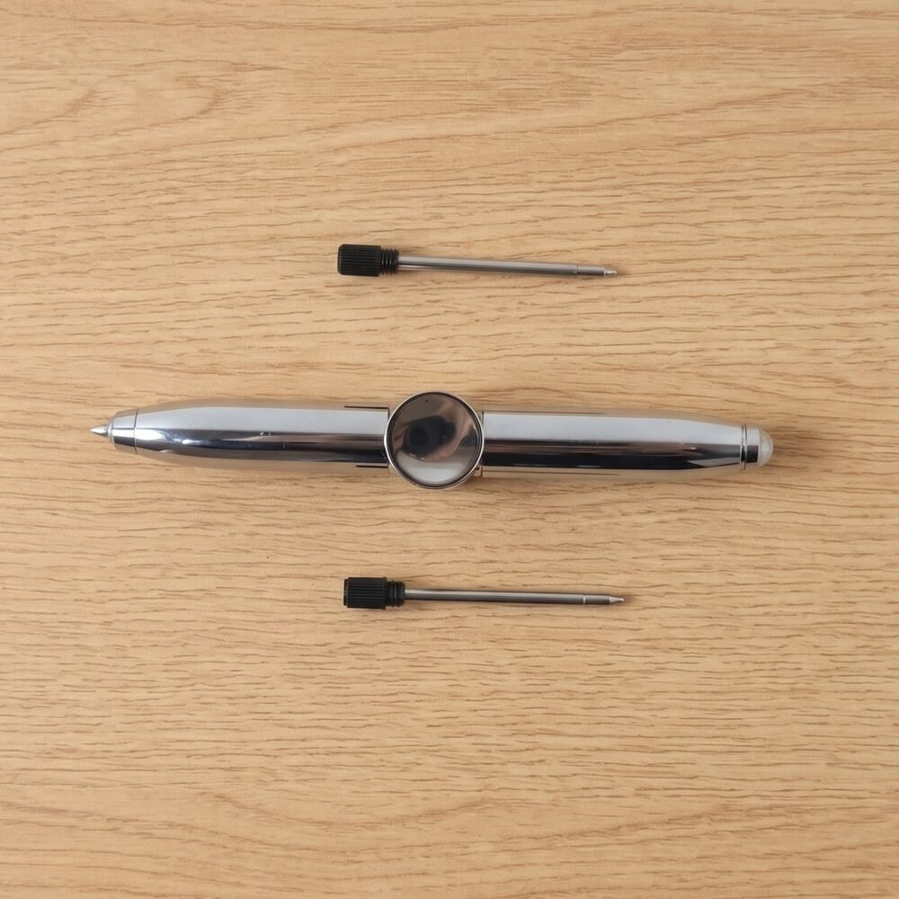 Multifunction Spinner Pen – Stress Relief & Writing with LED light