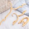 Foldable Cloth Hanger with Dual Clips – Space-Saving Laundry Organizer