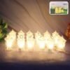 LED Decorative Lantern Lights – Set of 24 Flameless Hexagonal Lamps