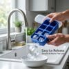 icetray03.jpg Multipurpose Square Ice Cube Tray – Durable & Reusable with Lid