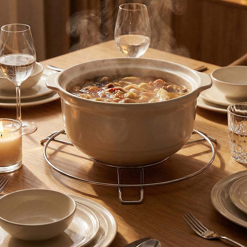 Stainless Steel Hot Pot Stand