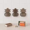 Wall-Mount Incense Stick Holders – Durable Metal Agarbatti Stand (3 Pc)