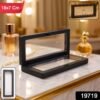 Transparent Floating Jewelry Display Box – 18x7 cm Magnetic Case