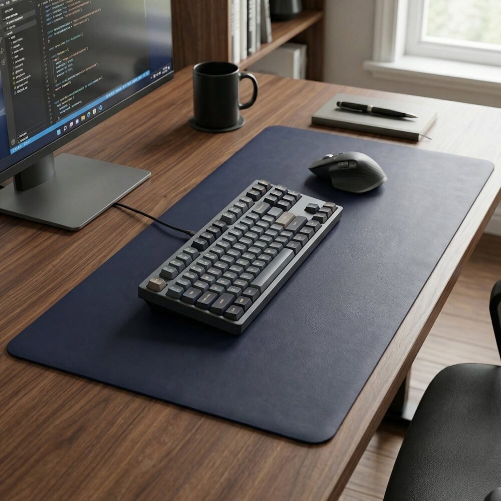 Premium Large Desk Mat – Extended Surface for Office & Gaming