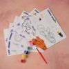 Kids Painting and Coloring Kit – Cosmic Space Theme for Creative Fun