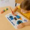 Kids Painting and Coloring Kit – Cosmic Space Theme for Creative Fun
