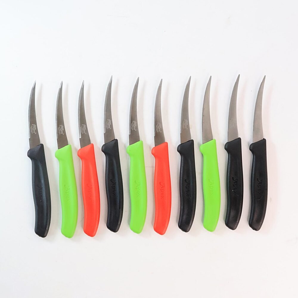 Lemon Knife Set – 10 Pc Stainless Steel Kitchen Cutting Knives