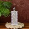 LED Candle Lights – Decorative Holographic Set of 2 with Flickering Glow