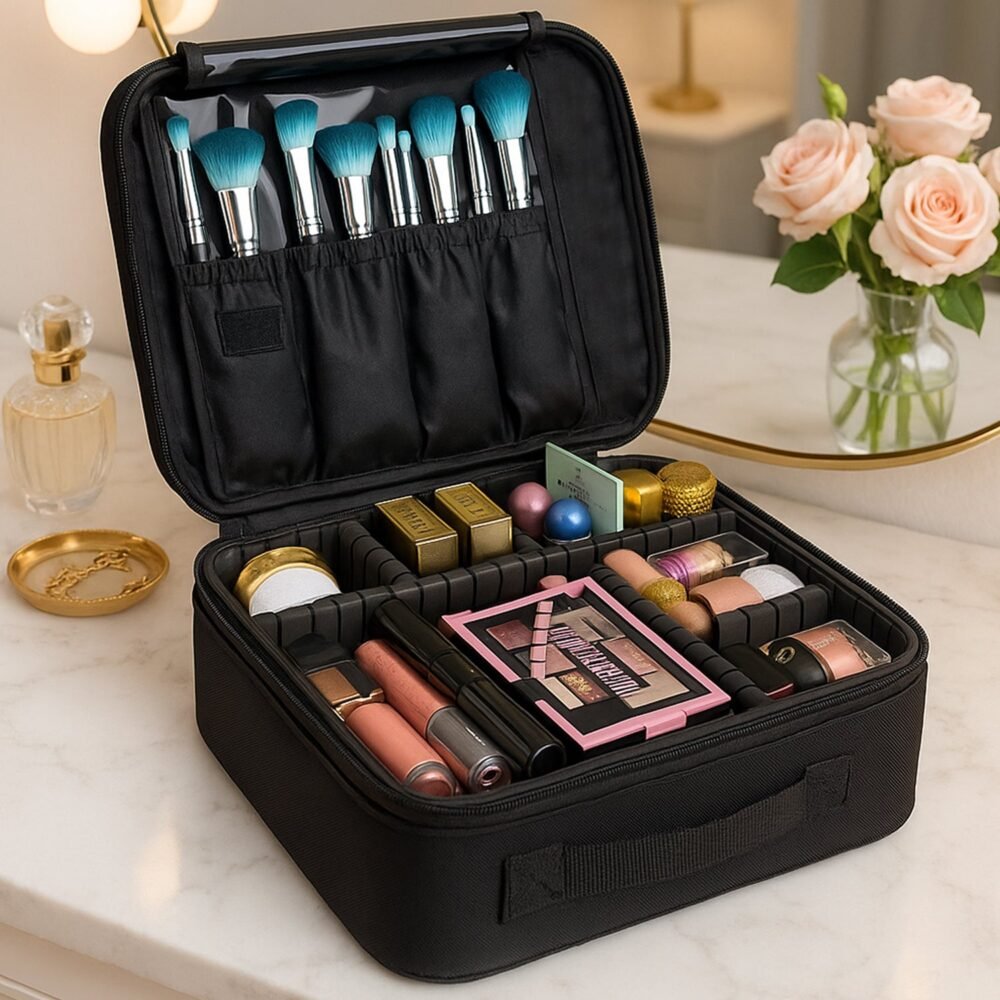 makeup-bag-06.jpg LED Light Makeup Organizer Box – Portable Cosmetic Storage with Mirror