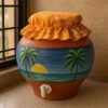 Matka Cover – Elastic Fit Dustproof Printed Pot Protector