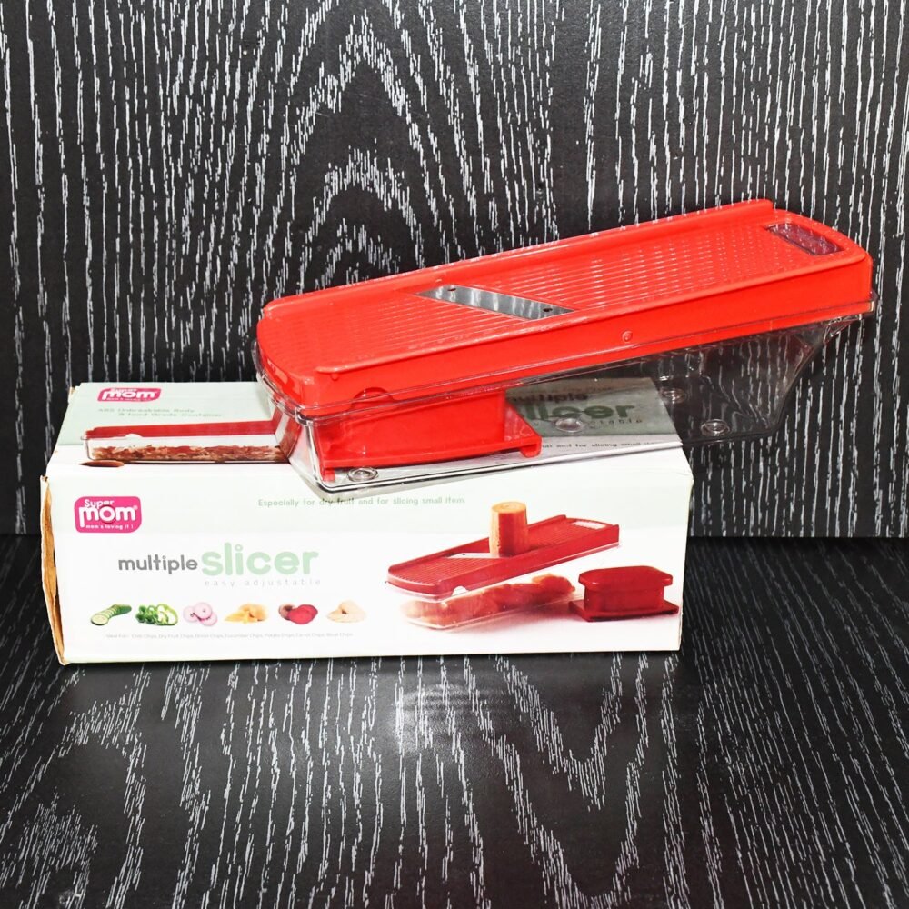 multipleSlicer-LiveImage-02.jpg Vegetable and Dry Fruit Slicer – Adjustable Thickness Cutter