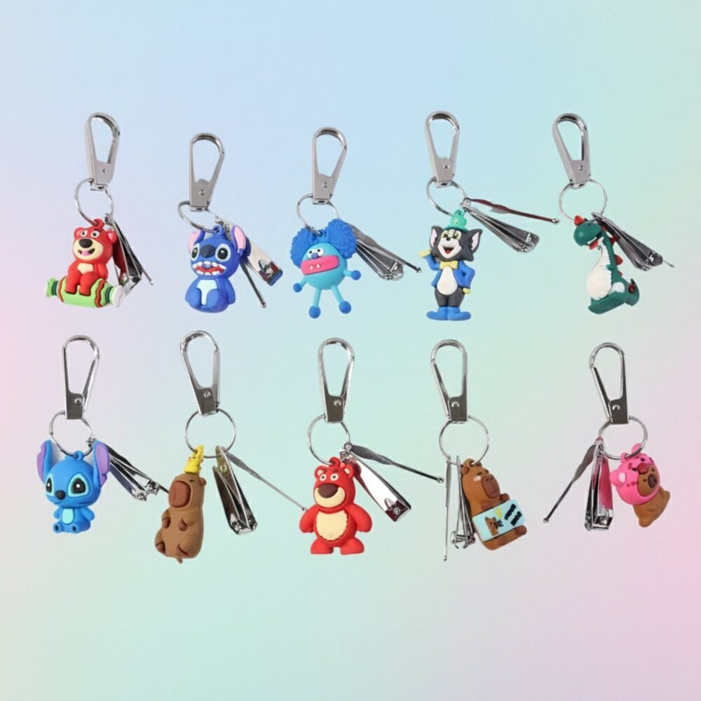 nailcutterkeychain-02.jpg Cartoon Nail Cutter Keychain – Compact Mini Nail Clipper