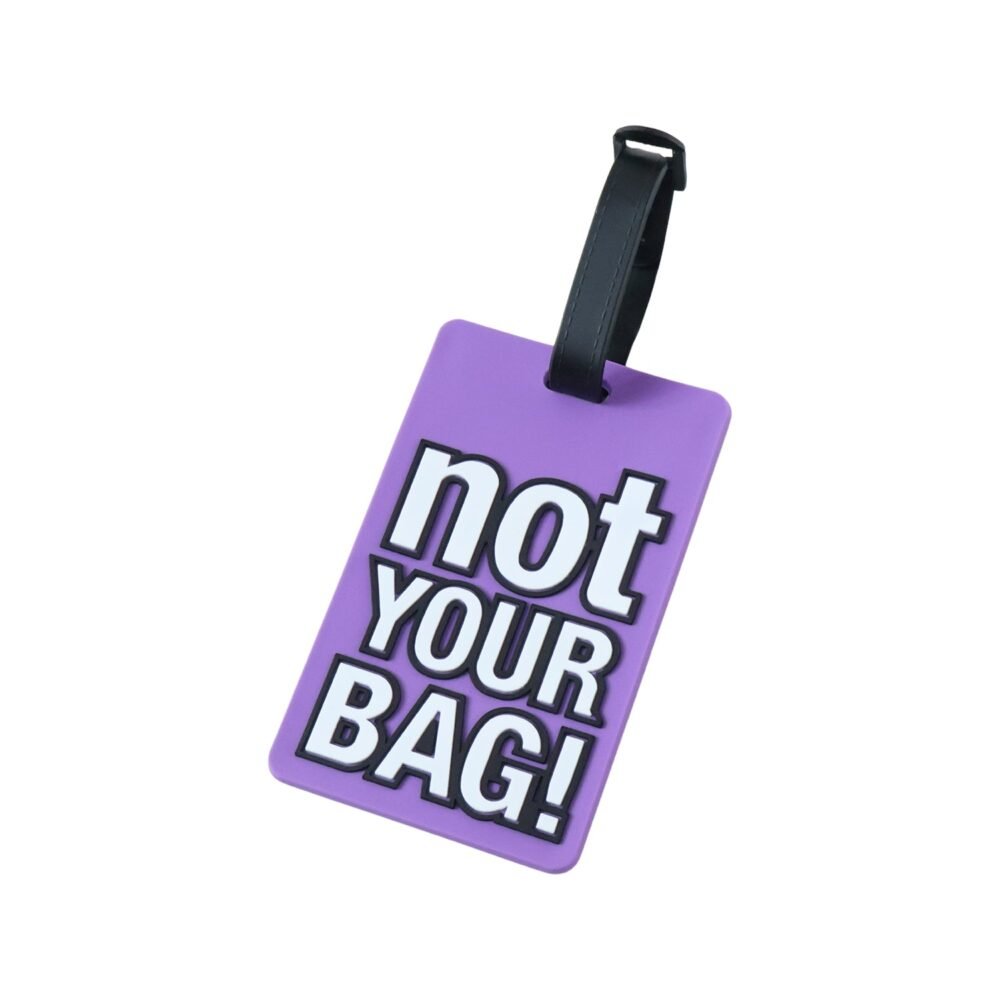 Luggage Tag – Bold ‘Not Your Bag’ for Quick Identification