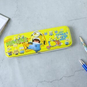 pencilcase-02.jpg Cartoon-themed Metal Pencil Box – Cute & Durable School Storage