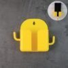 Wall Mount Mobile Phone Holder with Hook – Space Saving Stand