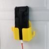 Wall Mount Mobile Phone Holder with Hook – Space Saving Stand