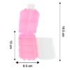 Pink Dual-Sided Pill Organizer – 8-Compartment Portable Case