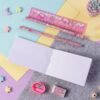 Cartoon Stationery Gift Set – Complete Kids School Supplies with Unicorn Design