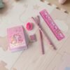 Cartoon Stationery Gift Set – Complete Kids School Supplies with Unicorn Design