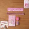 Cartoon Stationery Gift Set – Complete Kids School Supplies with Unicorn Design