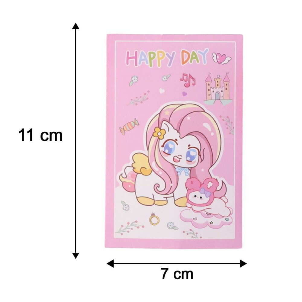 Cartoon Stationery Gift Set – Complete Kids School Supplies with Unicorn Design