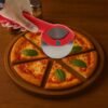 Stainless Steel Pizza Cutter – Ergonomic Grip & Sharp Rotary Blade