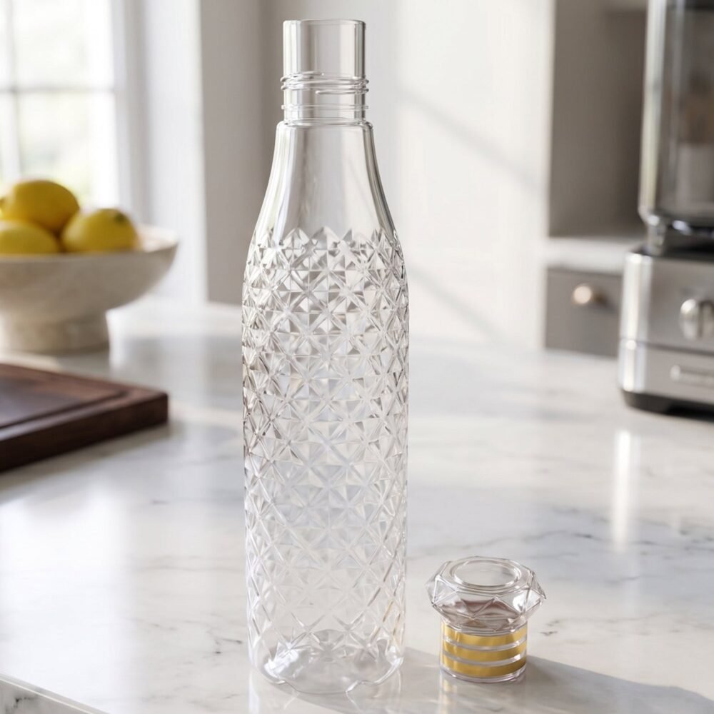 plasticwaterbottle-02.jpg Water Bottle Set – Stylish 1000ml Capacity for Daily Use
