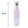 plasticwaterbottle-size.jpg Water Bottle Set – Stylish 1000ml Capacity for Daily Use