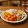 plate-02.jpg Plastic Round Dinner Plate – 23 cm Durable & Glossy