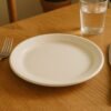 plate-03.jpg Plastic Round Dinner Plate – 23 cm Durable & Glossy