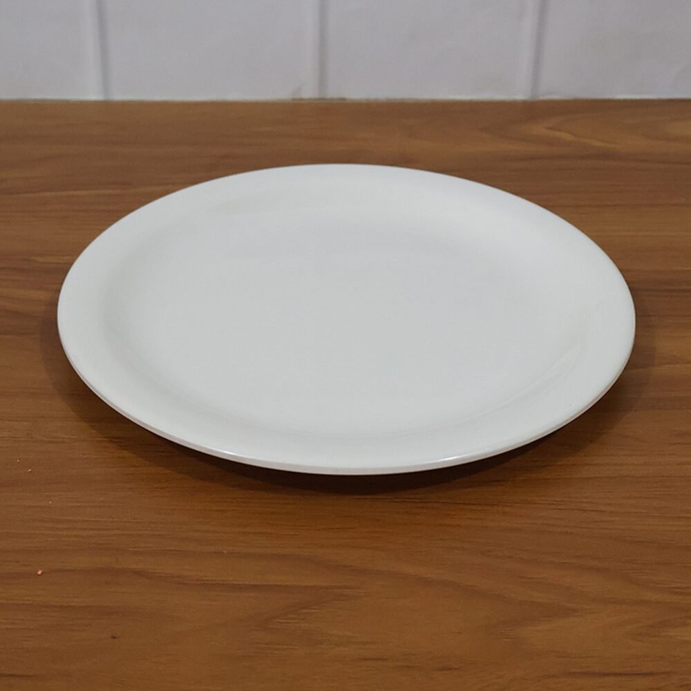 plate-08.jpg Plastic Round Dinner Plate – 23 cm Durable & Glossy