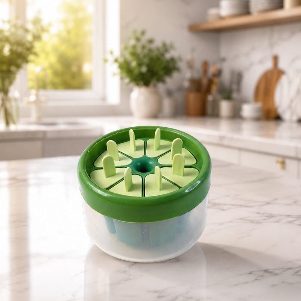Plastic Ice Candy Popsicle Maker – 8 Molds for Homemade Treats