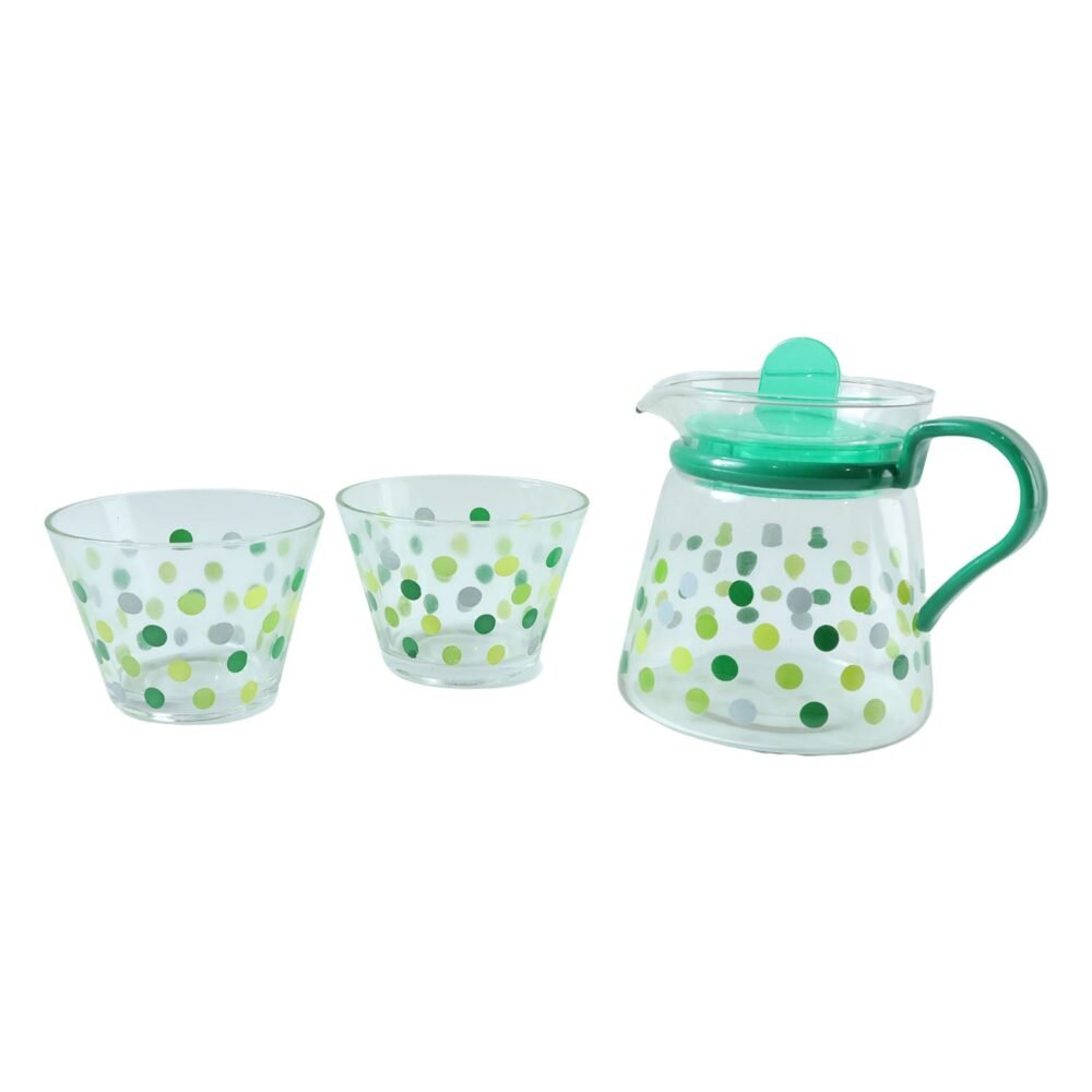potandcupset-04.jpg Glass Tea Pot Set – Elegant Polka Dot Design with Matching Cups