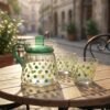 potandcupset-05.jpg Glass Tea Pot Set – Elegant Polka Dot Design with Matching Cups