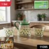 potandcupset-WSKU-01.jpg Glass Tea Pot Set – Elegant Polka Dot Design with Matching Cups