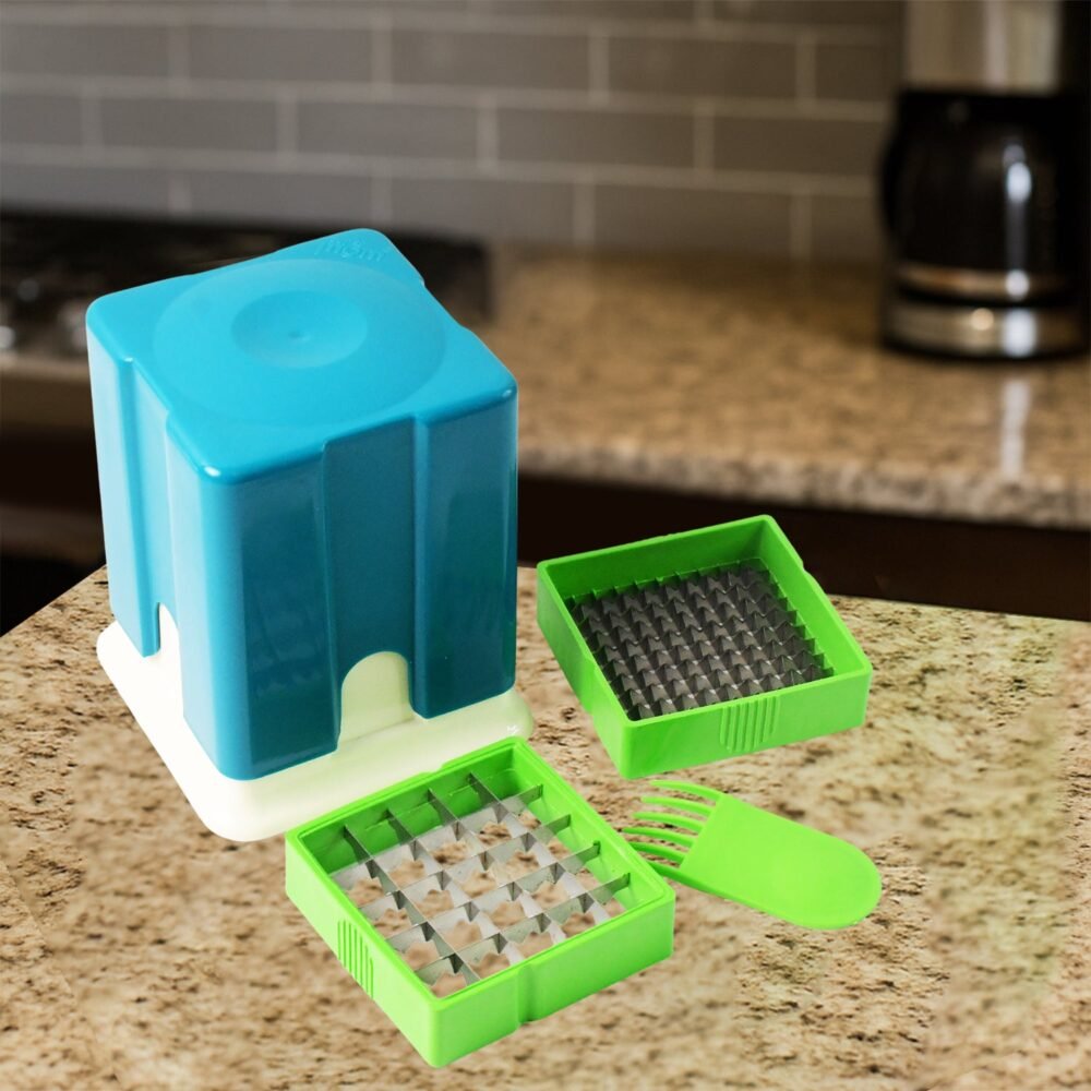 Potato Chipper Cutter – Stainless Steel French Fry Slicer
