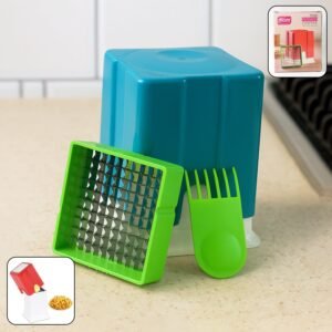Potato Chipper Cutter – Stainless Steel French Fry Slicer