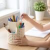 Apex Orbit 360° Rotating Organizer Stand – Durable Plastic Storage Solution