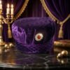 Velvet Boys Cap – Elegant Festive Headwear with Stone Brooch