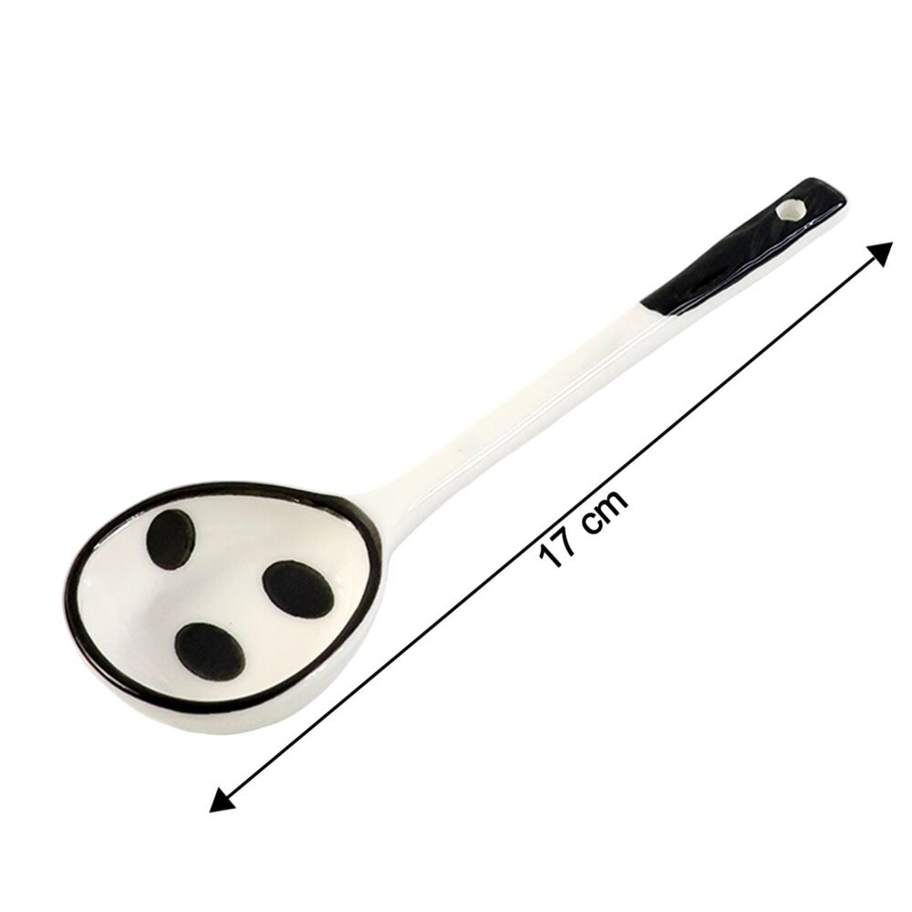 serving-spoon-06.jpg Soup Ladle 17 cm – Heat-Resistant Non-Slip Handle