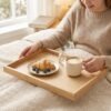 Wooden Finish Multipurpose Serving Tray Set – Stylish & Durable